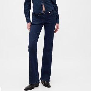 Y2K 90s GAP Low Rise Boot Cut Jeans Women's 26  Denim 97% cotton 3%stretch